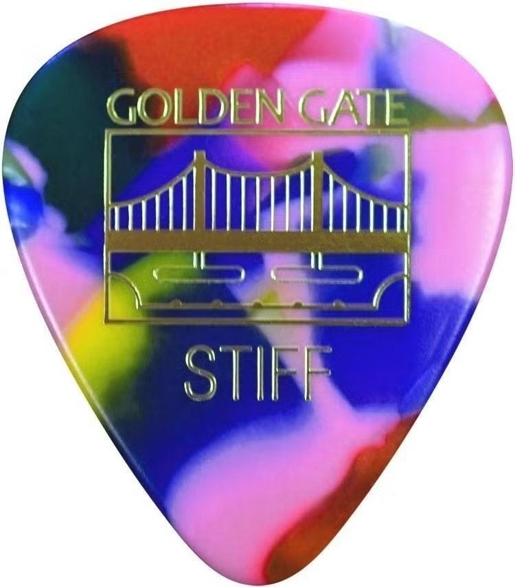 Golden Gate Sideman Clown Barf plectrum Stiff 1.0 mm 12-pack, Musique & Instruments, Enlèvement ou Envoi, Neuf, Guitare acoustique