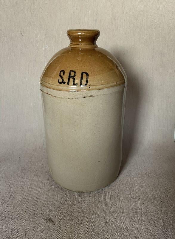 wo1 - Britse SRD kruik, 1 gallon - rumkruik 1914 1918, Verzamelen, Ophalen of Verzenden, Landmacht, Kist of Geocache