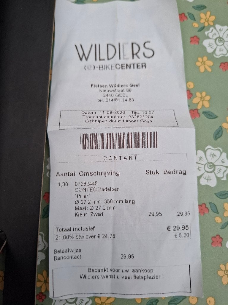 zadelpen, Ophalen, Nieuw, Conect