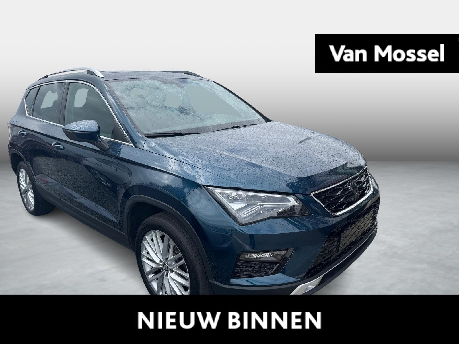 SEAT Ateca 1.5 TSI Xcellence DSG, Stof, Gebruikt, 4 cilinders, Blauw