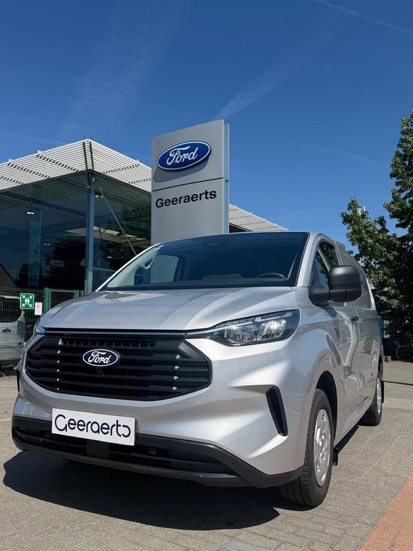Ford Transit Custom, Auto's, Voorwielaandrijving, Stof, Gebruikt, Zwart