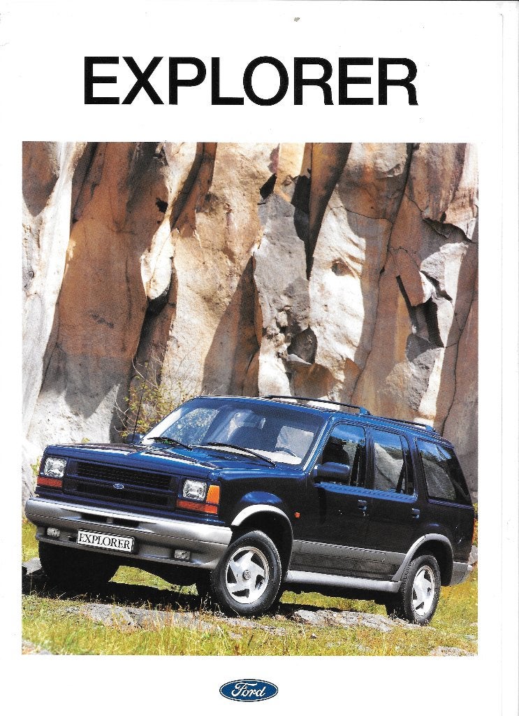 FORD EXPLORER  1994, Livres, Autos | Brochures & Magazines, Enlèvement ou Envoi, Comme neuf, Ford