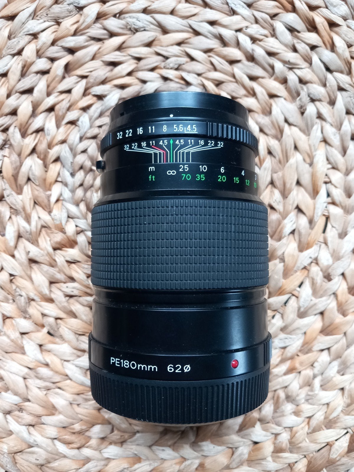 Objectif Bronica Zenzanon-PE 180 mm 1:4.5 pour ETR 4.5 x 6, Enlèvement ou Envoi, 180 mm, Téléobjectif, Comme neuf