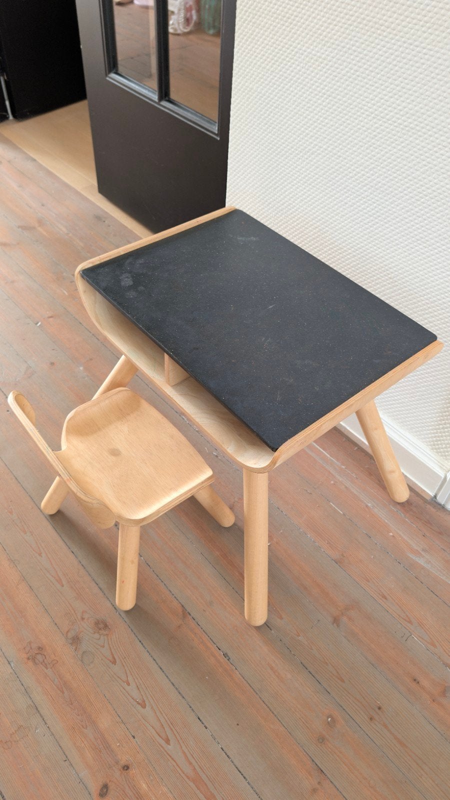 Houten bureau peuter, Kinderen en Baby's, Ophalen, Gebruikt, Meubelstuk of Keukentje
