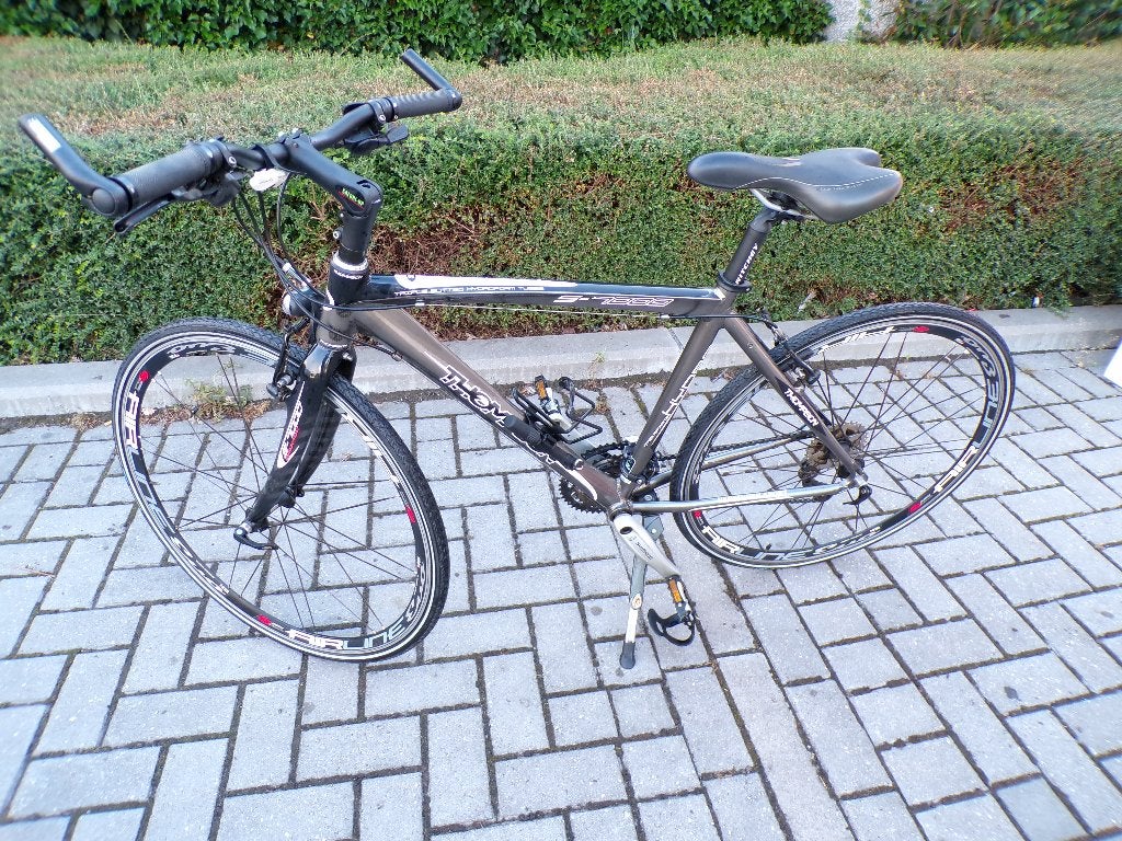 Vélo Thompson S7000 fitness, Enlèvement, Comme neuf, Carbone, 28 pouces