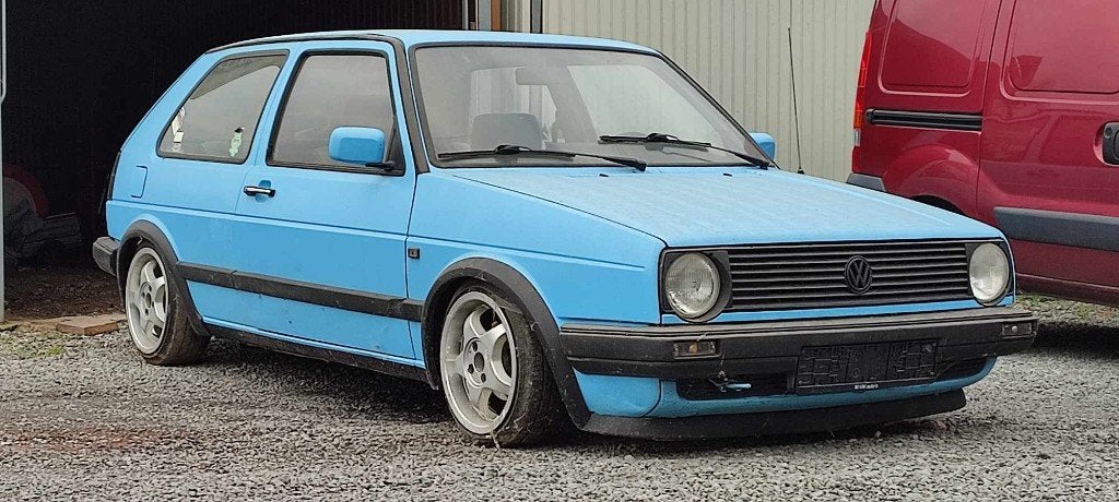 oldtimer vw golf 1600 diesel 1990, Auto's, Volkswagen, Particulier, Golf, Diesel, Handgeschakeld, Ophalen