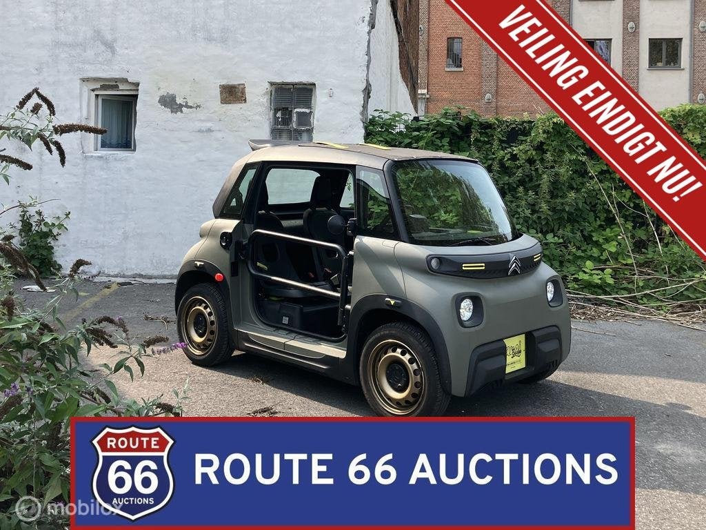 Citroën My Ami Buggy | 2022 | Route 66 Auctions, Auto's, Citroën, Gebruikt, Overige modellen, Zwart, Bedrijf