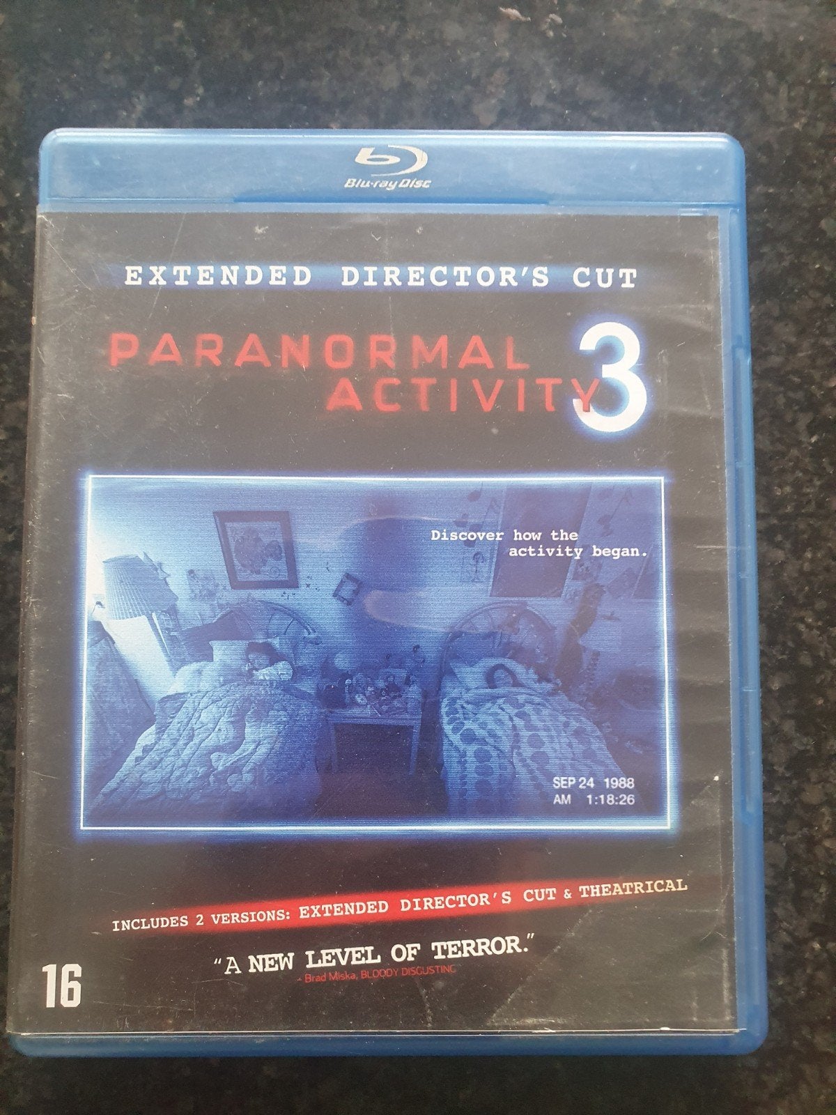 Paranormal activity 3 blu ray NL FR, Enlèvement ou Envoi