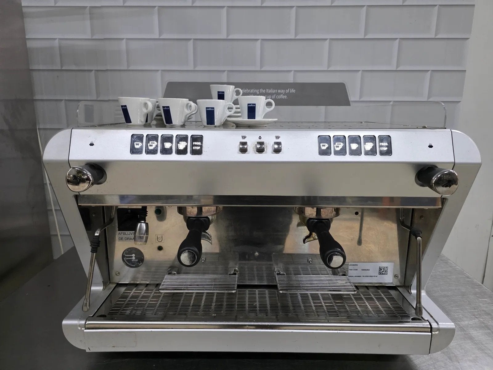 Lavazza wega koffiemachine, Ophalen, Gebruikt, Koffie en Espresso