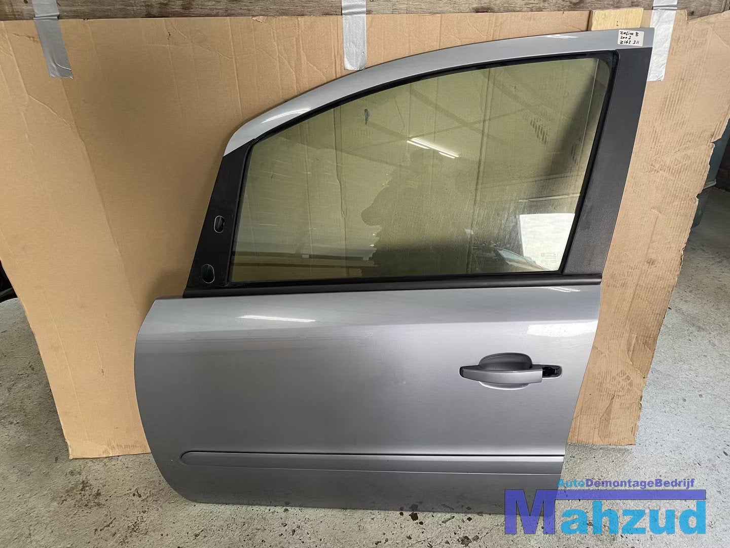 OPEL ZAFIRA A Grijs Z163 Links voor deur portier 2004-2010, Auto-onderdelen, Info@fabrikant.eu, Voor, Fabrikant BV, Gebruikt