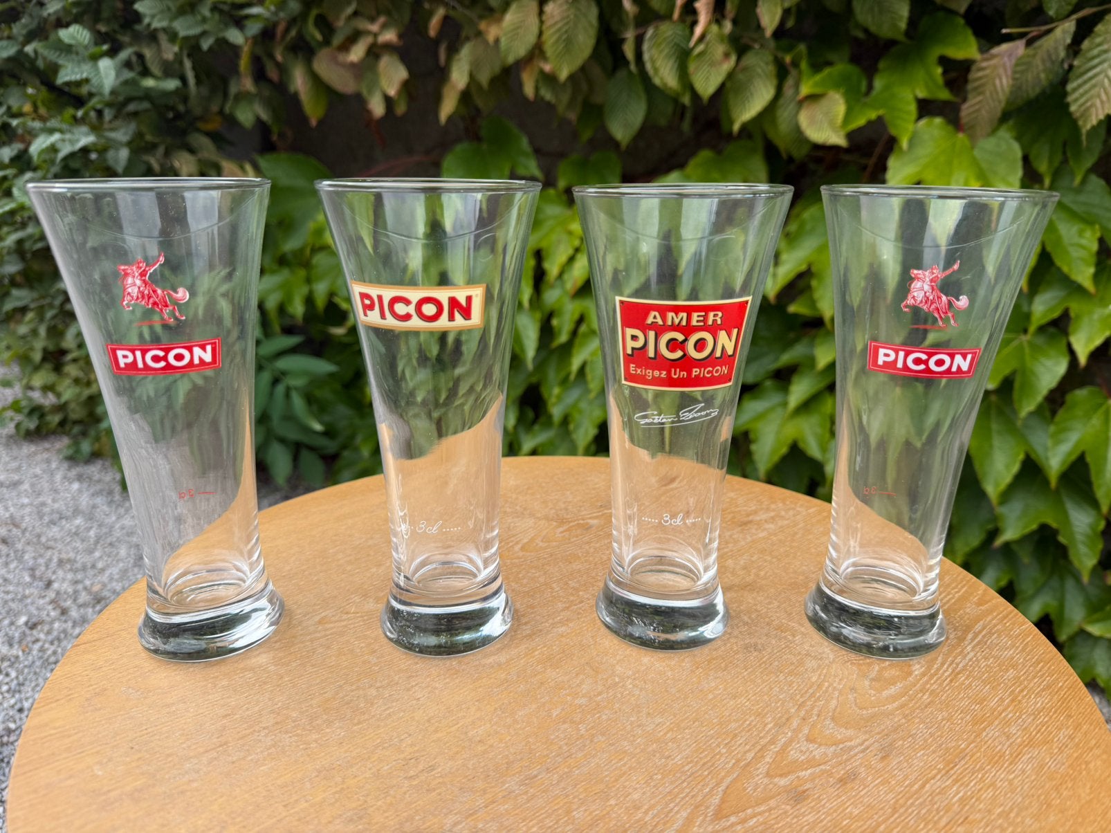 Vier glazen Picon, Enlèvement ou Envoi, Comme neuf