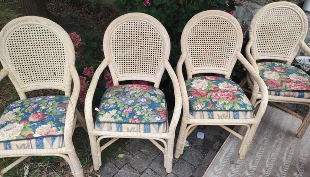 Tuinstoelen set van 4, Ophalen