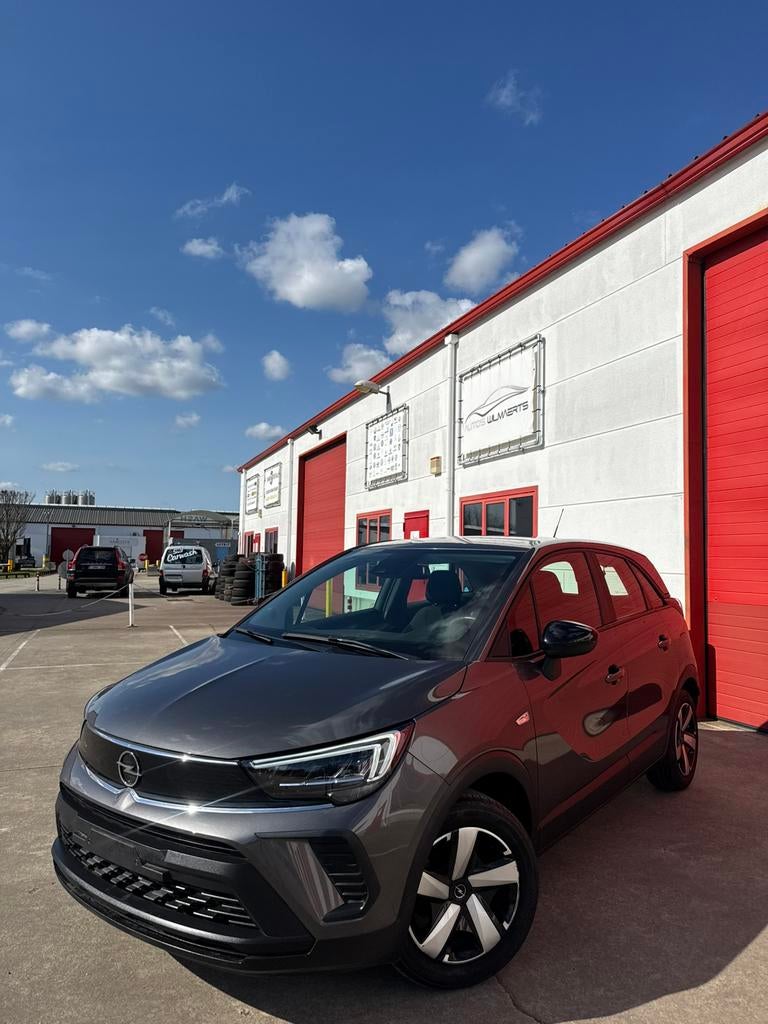 Opel Crossland 2022 48000km navi/led/cam/applcrply, Autos, Argent ou Gris, Achat, Euro 6, Entreprise