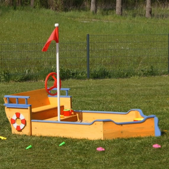 Zandbak in de vorm van een boot 190x95x136cm Nieuw, Vampira1804@hotmail.com, Pets&gardenshop, Verzenden, Nieuw