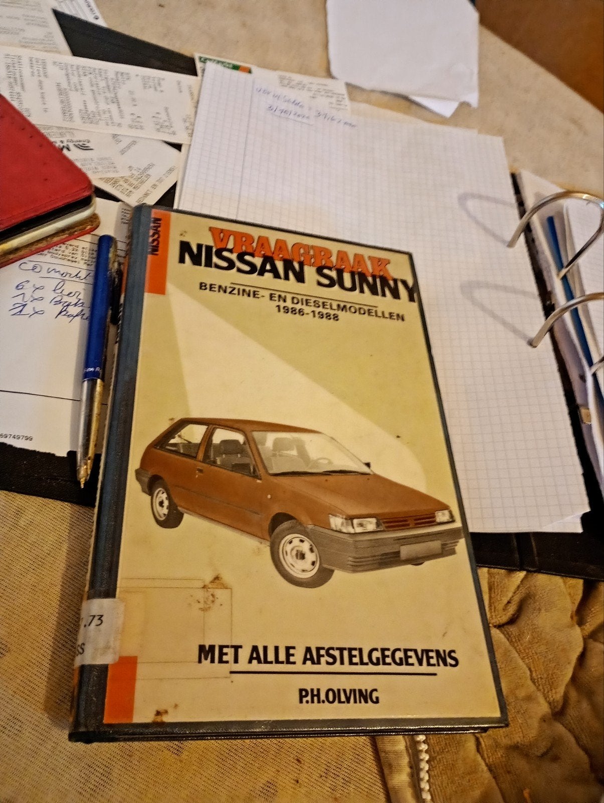 Nederlands talige vraagbaak Nissan sunny, Ophalen of Verzenden