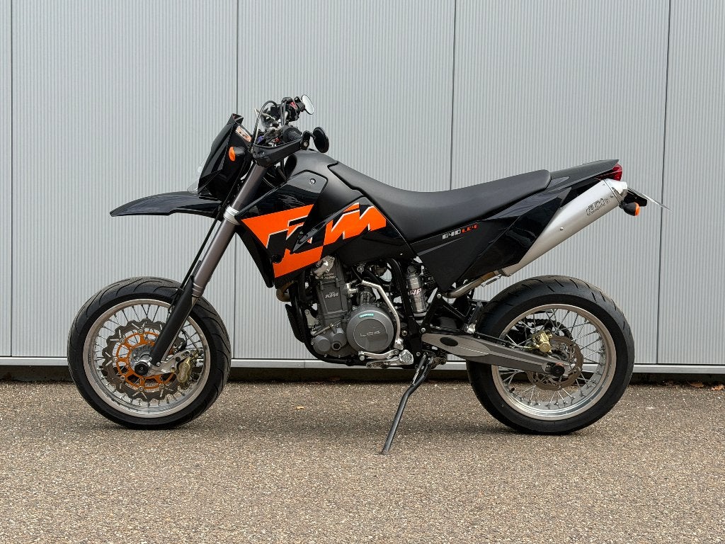 KTM 640 LC4 Supermoto, Motoren, Motorrijbewijs A, Bedrijf, Meer dan 35 kW, 625 cc