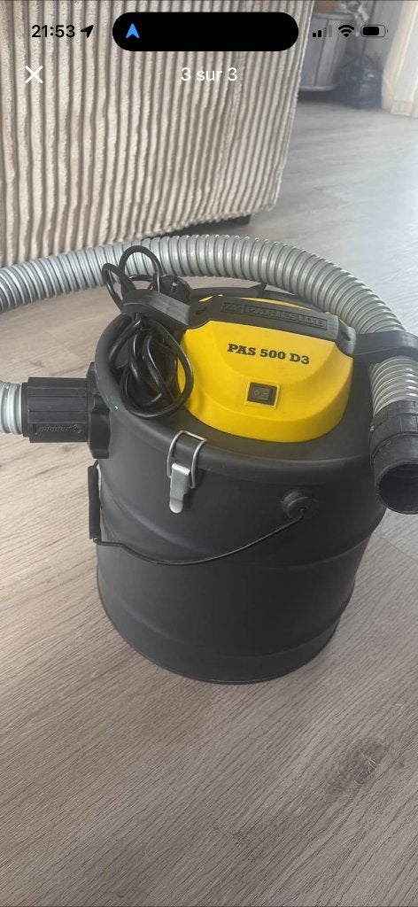 Aspirateur pour cendre à Pellet PARKSIDE, Electroménager, Enlèvement, Utilisé, Autres types