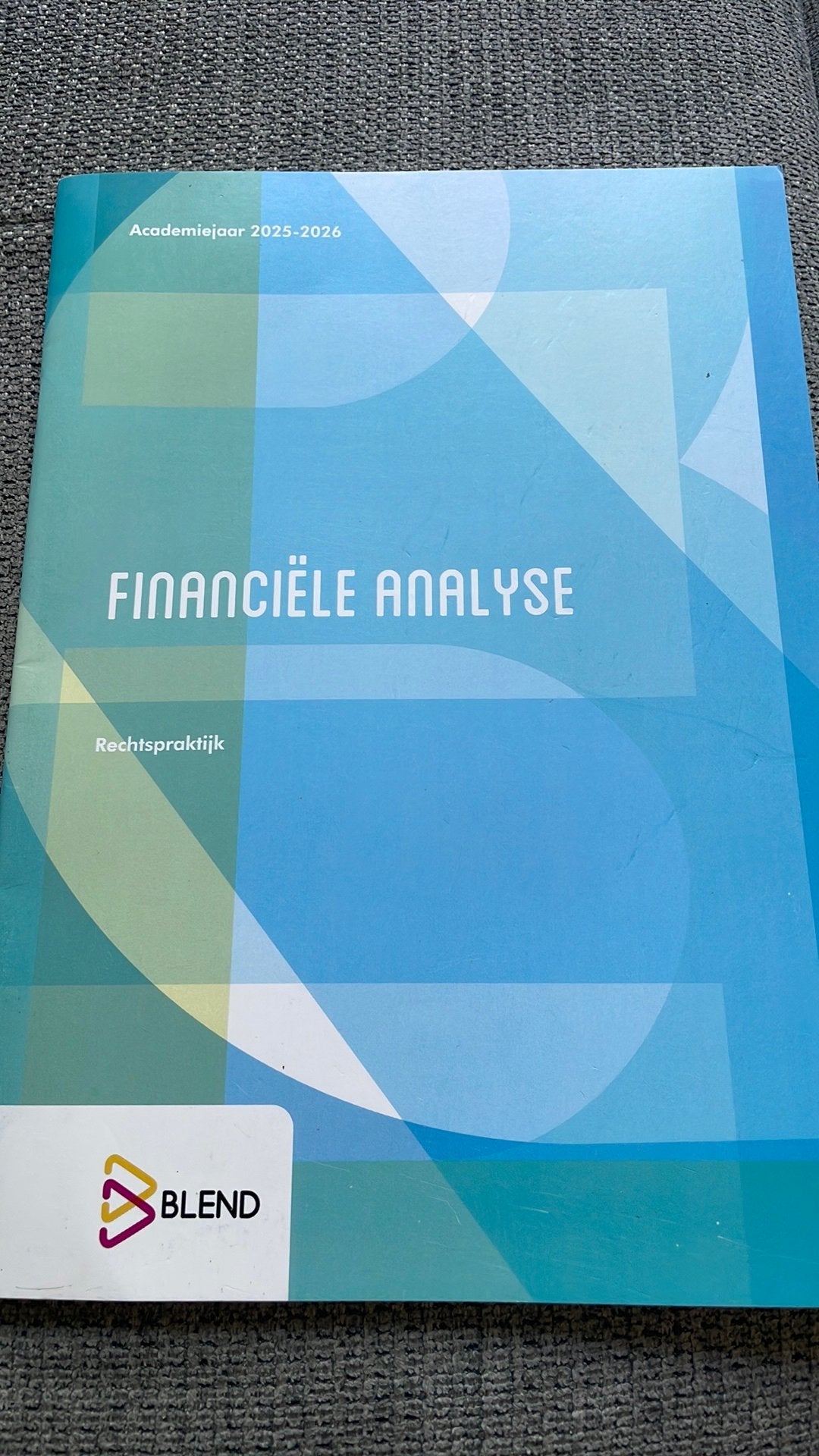 Financiële analyse Rechtspraktijk, Boeken, Ophalen, Zo goed als nieuw