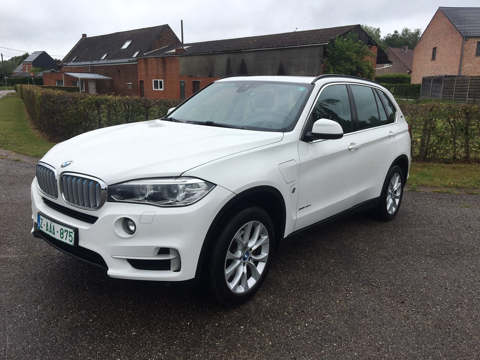 Bmw x5 2.0 benzine, Auto's, BMW, Automaat, Lederen bekleding, Wit, Te koop