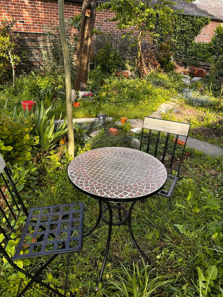 Tuinsetje, Tuin en Terras, Ophalen, Zo goed als nieuw, Hout