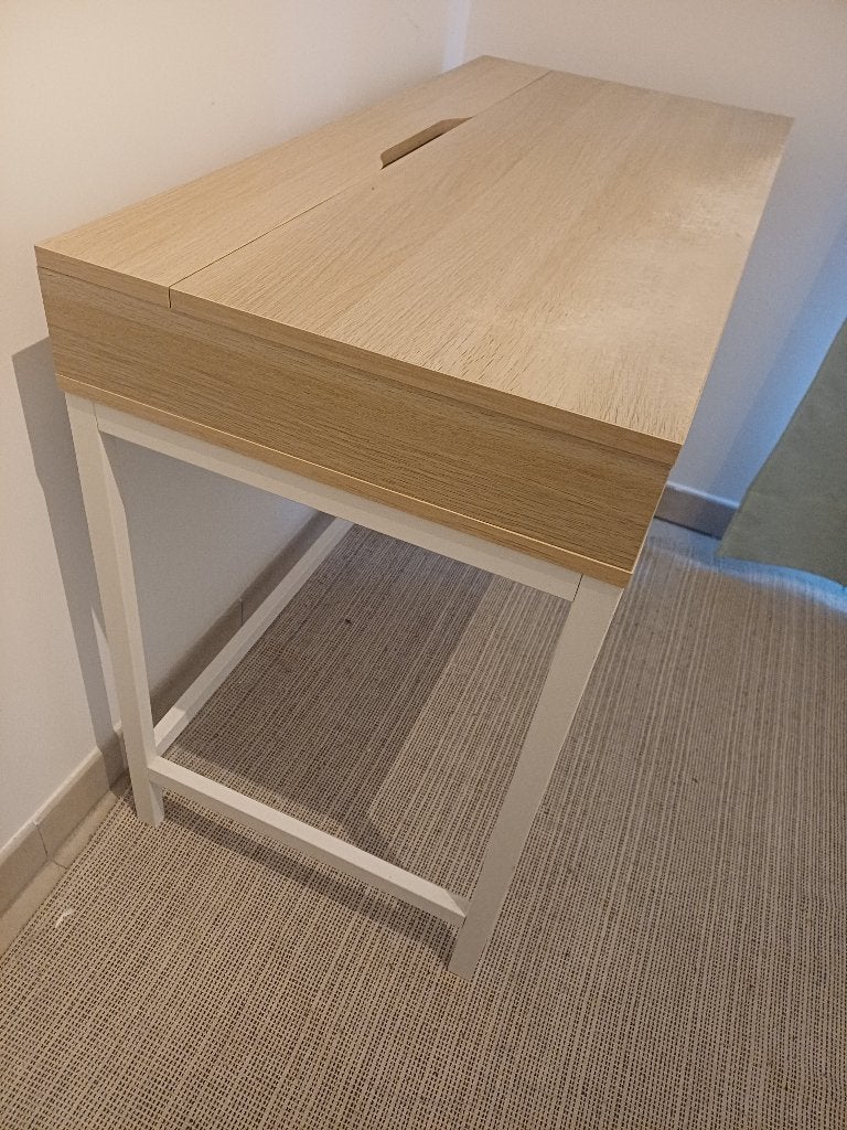 bureelmeubel 100*48cm, Ophalen, Gebruikt, Kabelgoot, IKEA