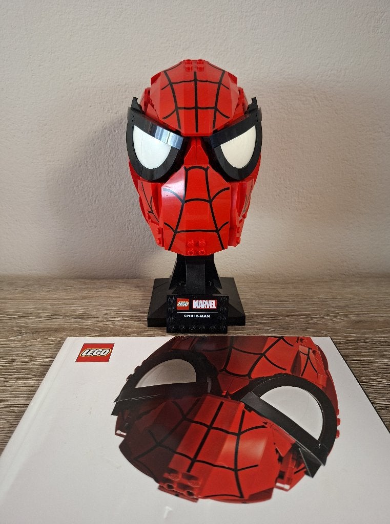 Lego set 76285 - Helmets Marvel Spider-Man's Mask, Gebruikt, Marvel, Lego, Ophalen of Verzenden