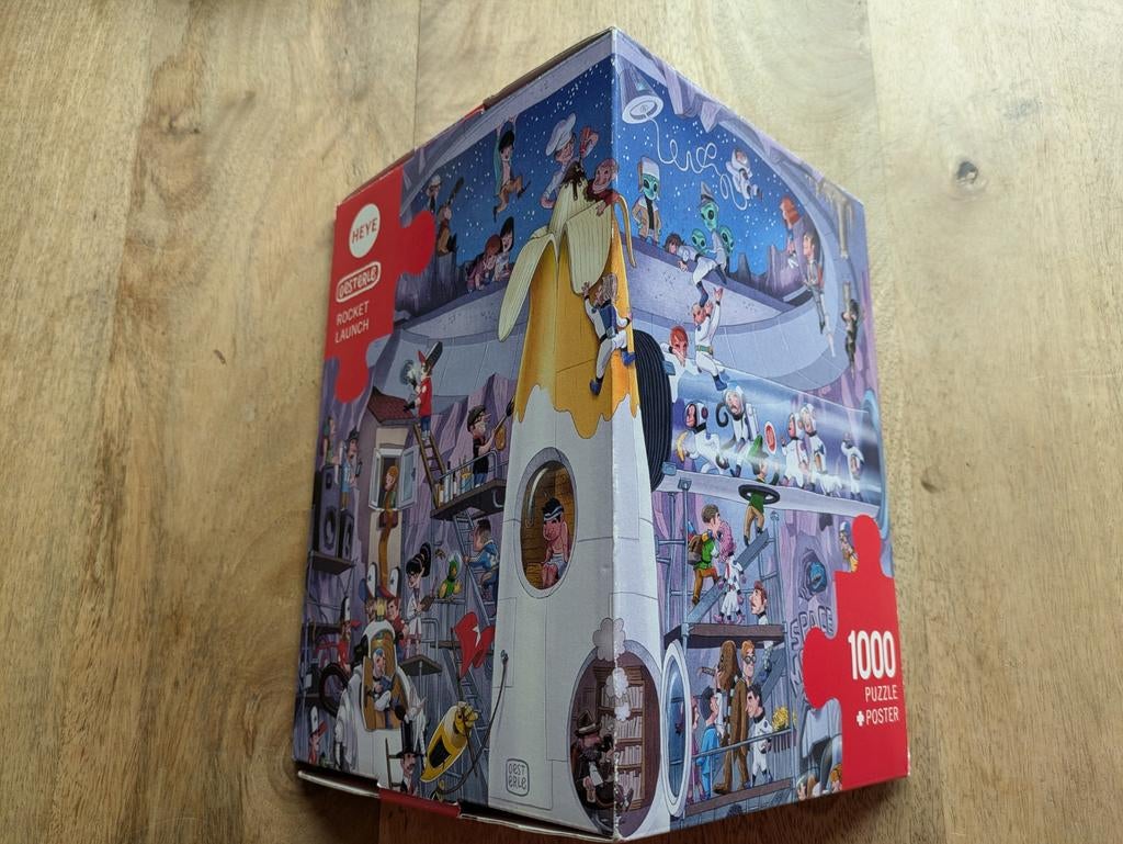 Puzzel Heye Oersterle  1000 stukjes, Ophalen, 500 t/m 1500 stukjes, Gebruikt, Legpuzzel
