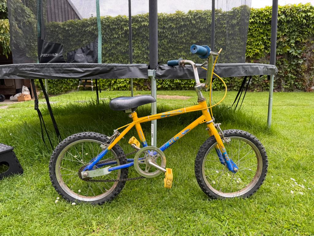 BMX voor kinderen, Fietsen en Brommers, Fietsen | Crossfietsen en BMX, Ophalen, Staal, Velgrem, 16 tot 20 inch