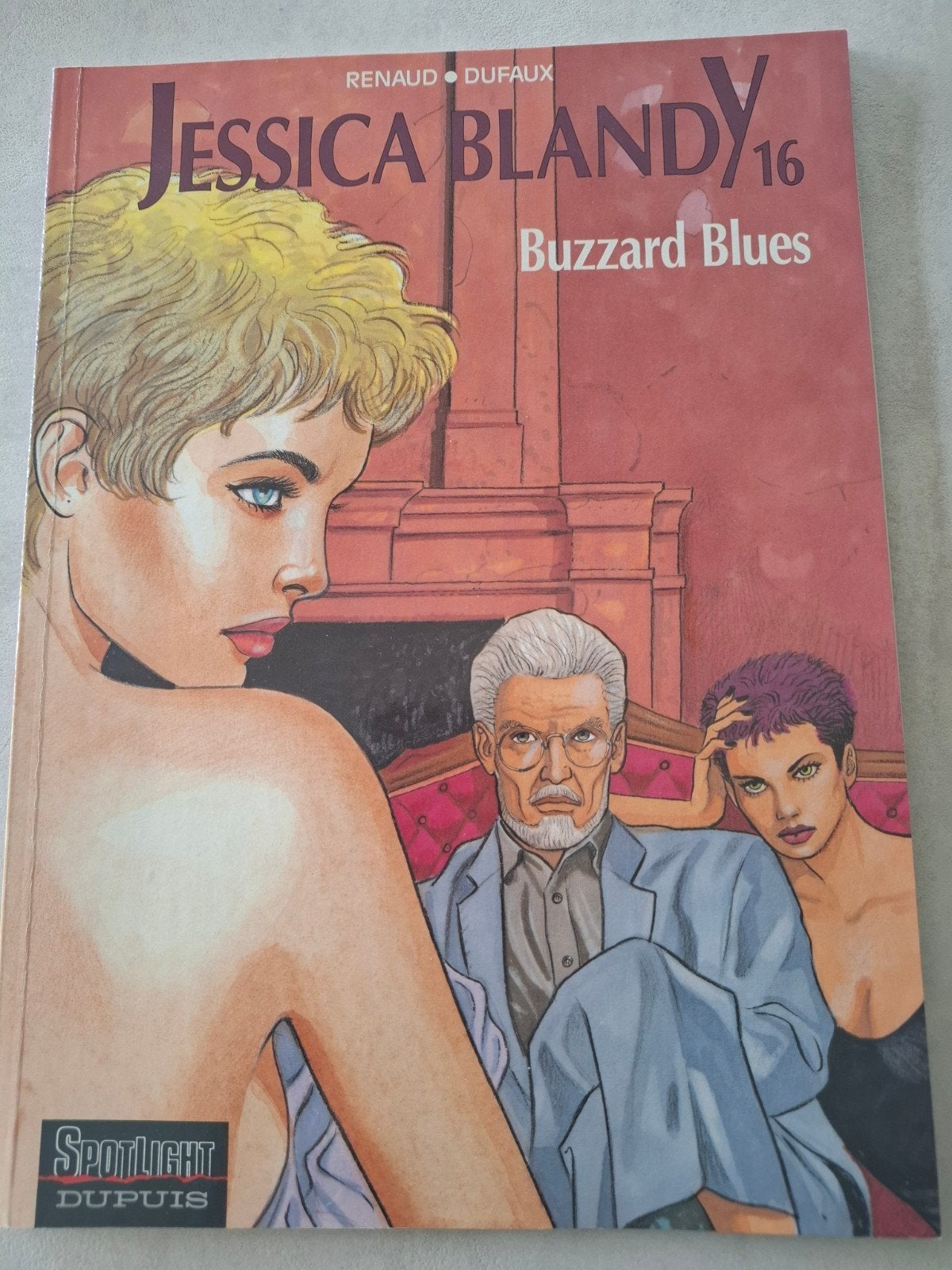 Stripboek Jessica blandy 'Buzzard blues', Gelezen, Renaud&Dufaux, Eén stripboek, Ophalen of Verzenden