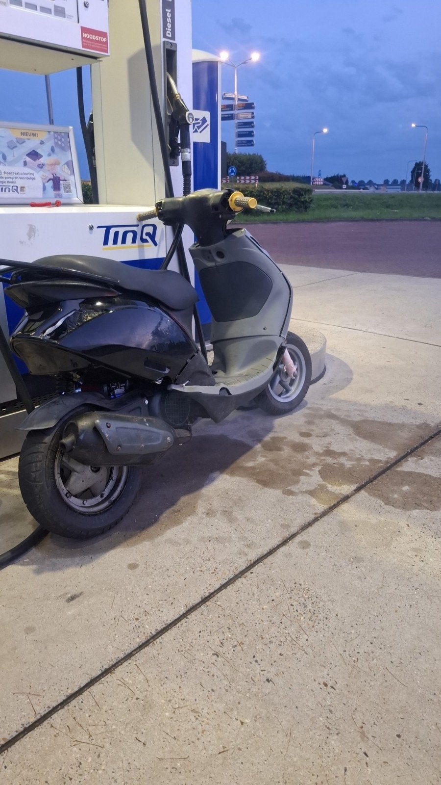 Zip 125cc 2t, Ophalen