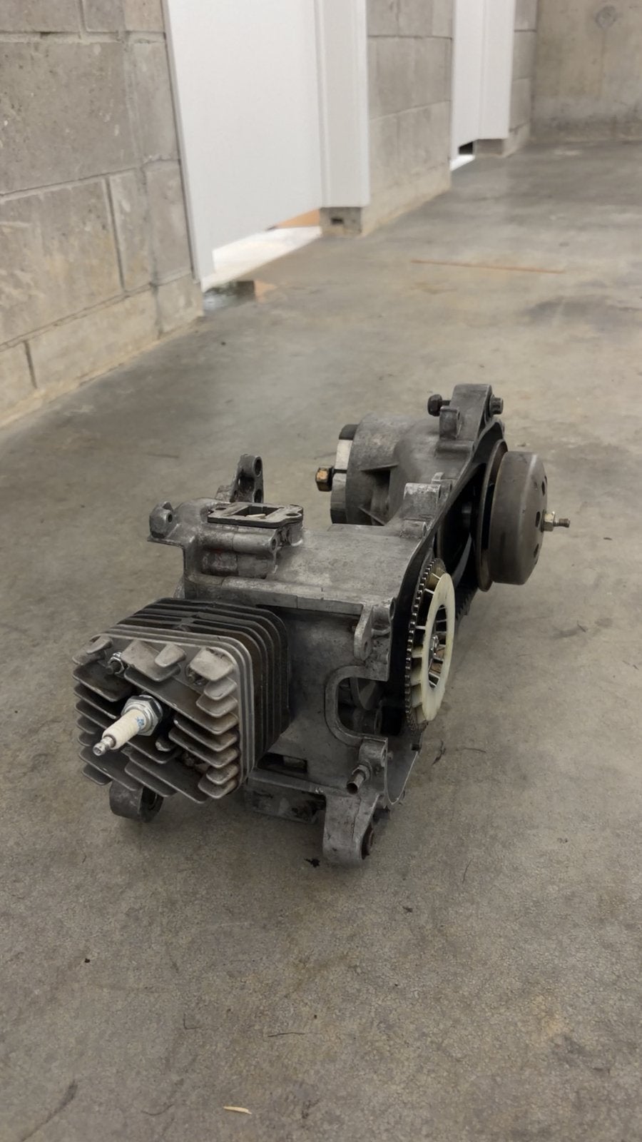 Piaggio zip 2t blok, Ophalen