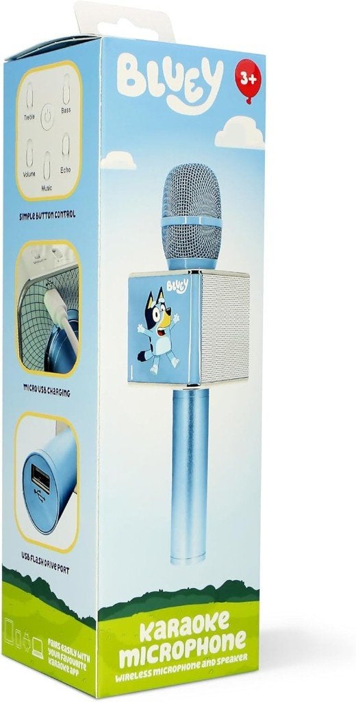 Bluey draadloze Bluetooth-micro met luidspreker, Audio, Tv en Foto, Bluetooth, Ophalen of Verzenden, Nieuw