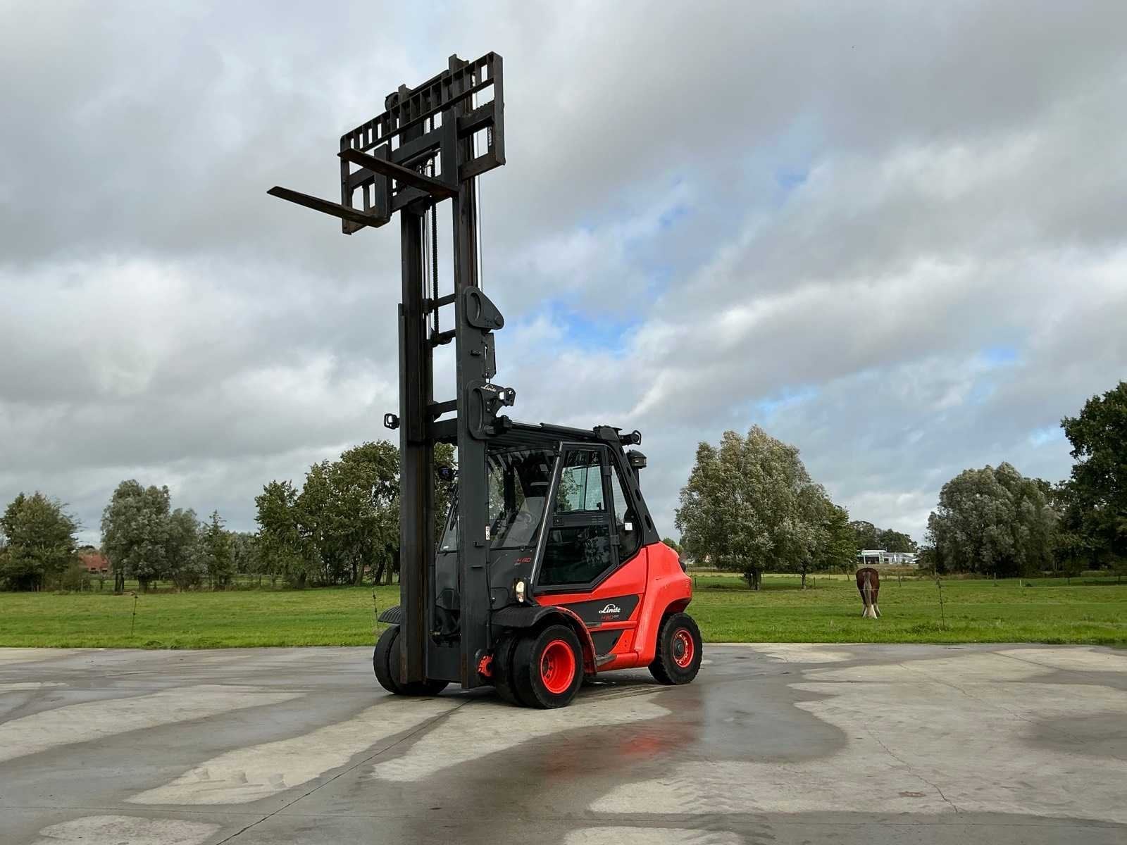 Linde H80D 2017, Diesel, Chariot élévateur, Linde