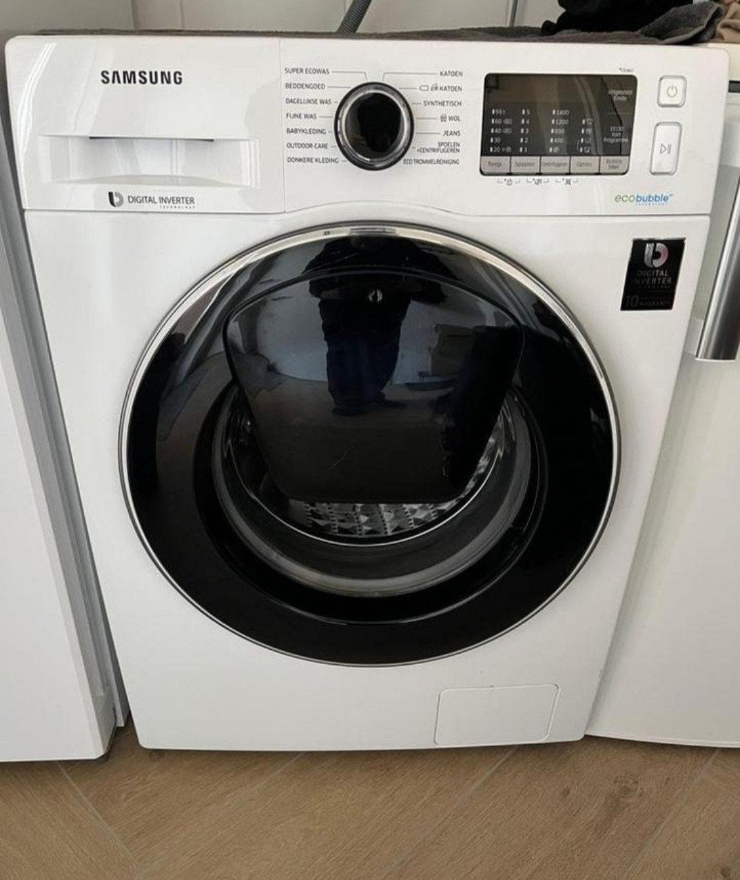 SAMSUNG Super Energiezuinige Eco Warmtepomp Droogkast 9KG, Ophalen