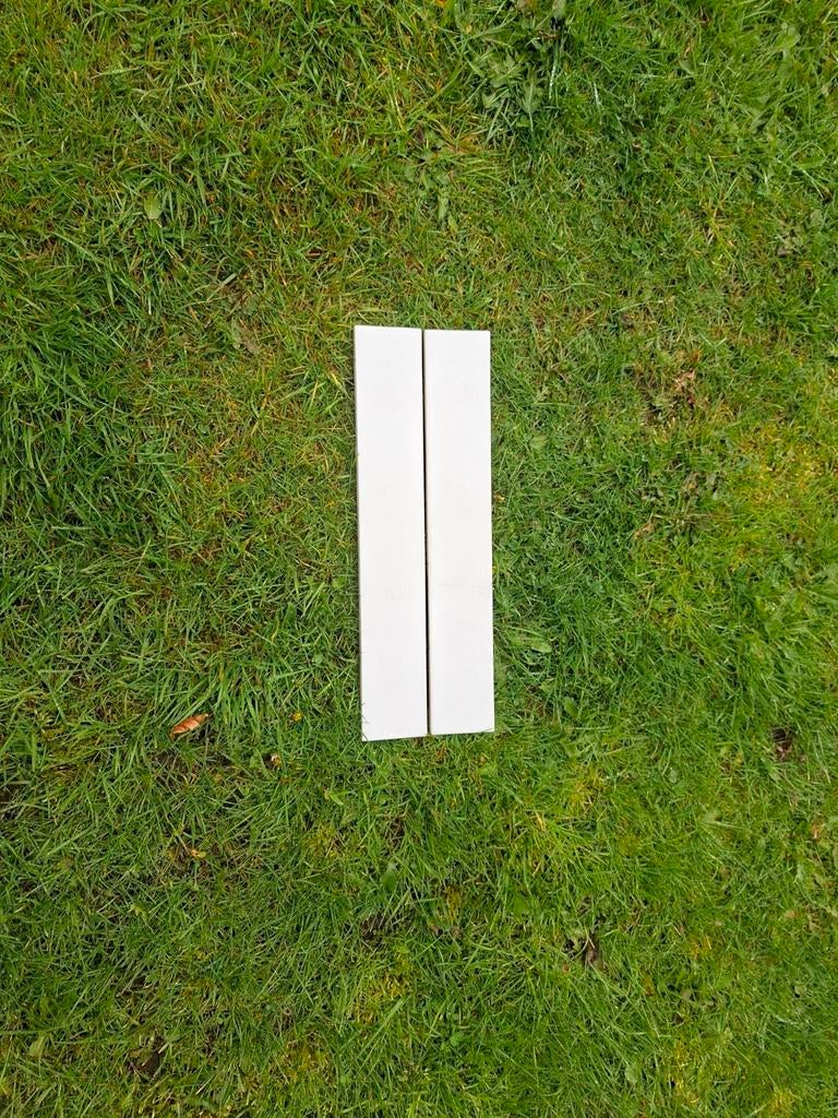 Witte rustieke wandtegels 6.5 x 40cm, Doe-het-zelf en Bouw, Tegels, Ophalen, Wandtegels