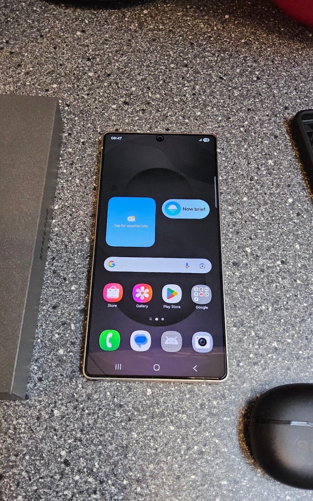 Samsung Galaxy S25 ultra 256gb, bijna nieuw met oortjes, Ophalen of Verzenden