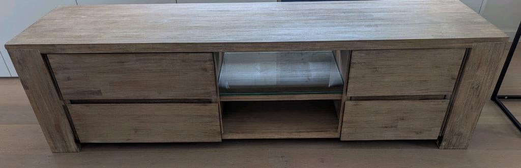 Tv meubel Henders & Hazel, Huis en Inrichting, Ophalen, Glas
