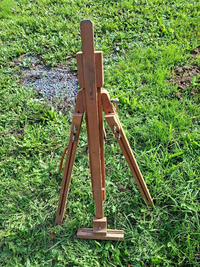 Chevalet en bois pour peintre, Hobby & Loisirs créatifs, Enlèvement ou Envoi, Comme neuf, Chevalet