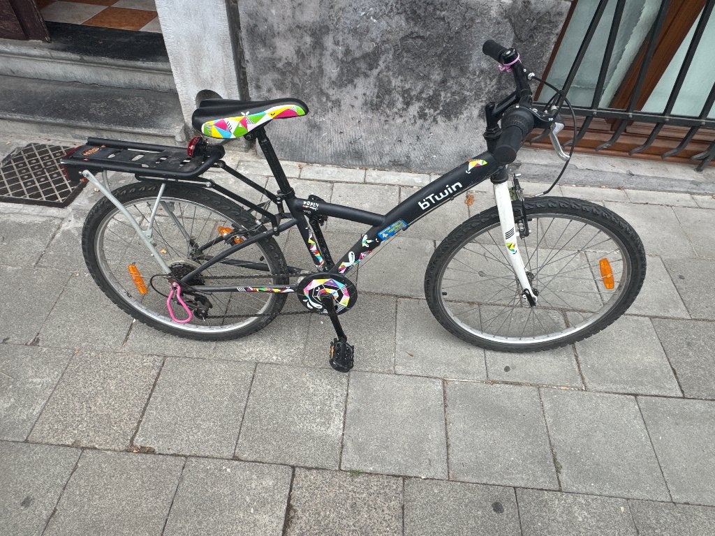 Vélo  fille, Vélos & Vélomoteurs, Vitesses, 24 pouces, B'twin decathlon, Enlèvement