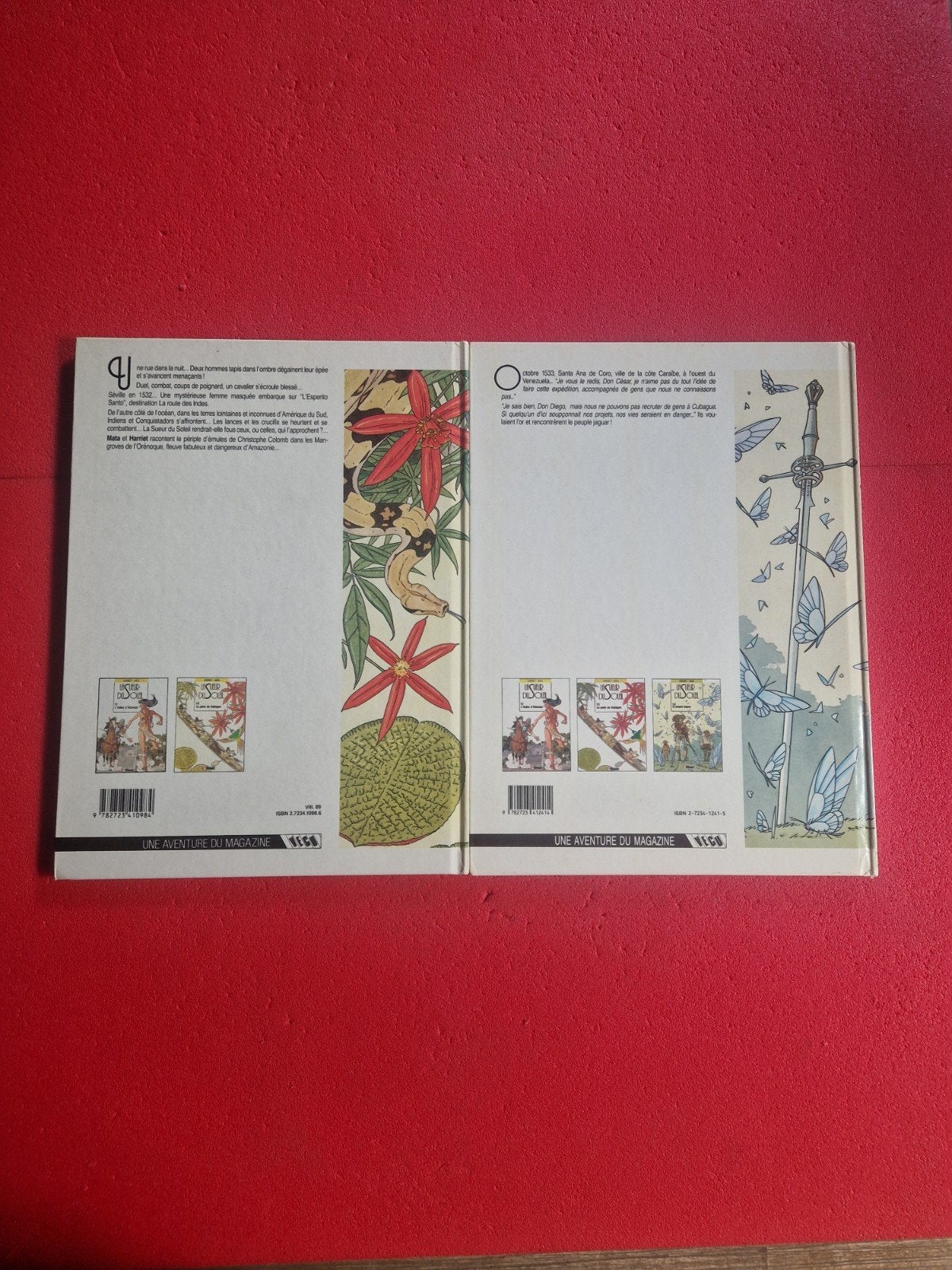 lot de 2 bd la sueur du soleil 2 et 3,EO, Livres, Enlèvement ou Envoi