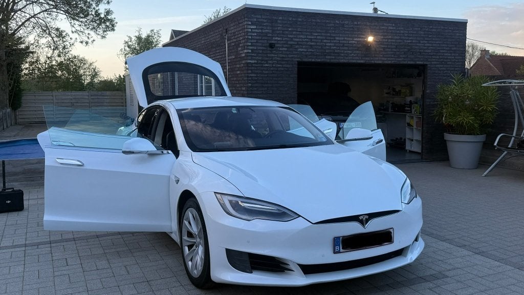 Tesla Model S 75 Unicorn | Supercharge gratuite | MCU2 | TVA, Autos, Euro 6, Entretenue par le concessionnaire, Noir, 235 kW