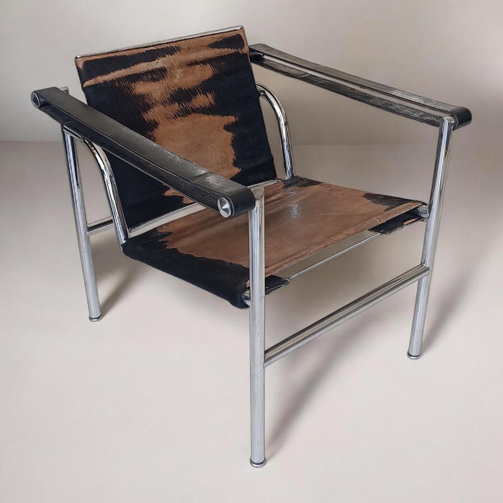 1x Perriand jeanneret Le Corbusier chaise longue LC1 Cassina, Ophalen of Verzenden