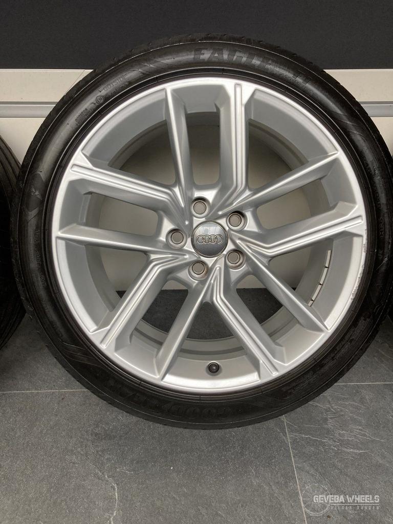 18” originele Audi a5 / S5 velgen + banden 5x112 8W0 601 025, Pneus et Jantes, 245 mm, Véhicule de tourisme, Pneus été