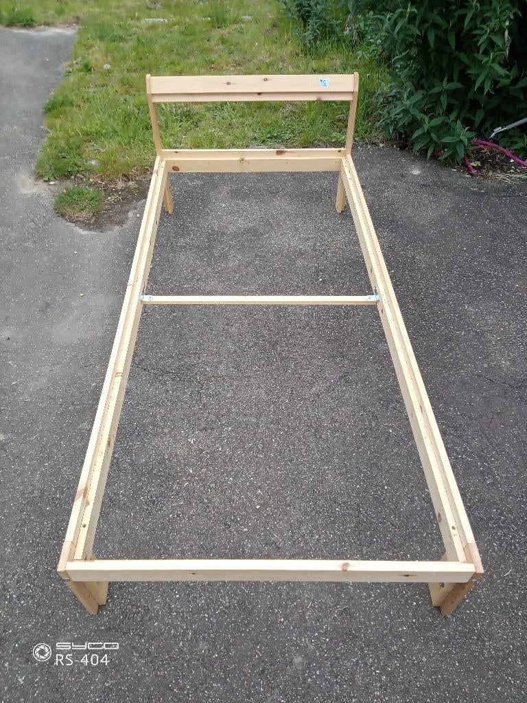 Kinderbed - gratis vrij te geven, Beige, Bois, 190 cm ou moins, Une personne