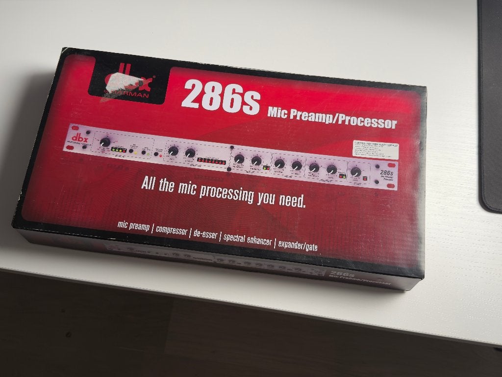 DBX 286s Microfoonvoorversterker, Audio, Tv en Foto, Professionele apparaten, Ophalen, Gebruikt