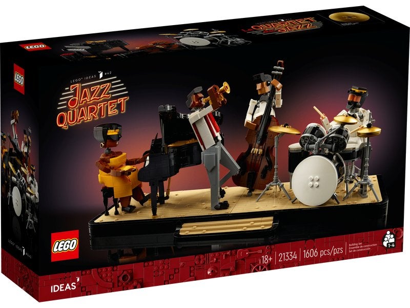 Lego 21334 Ideas Jazzkwartet Jazz Quartet NIEUW, Lego, Nieuw, Ophalen of Verzenden, Ideas