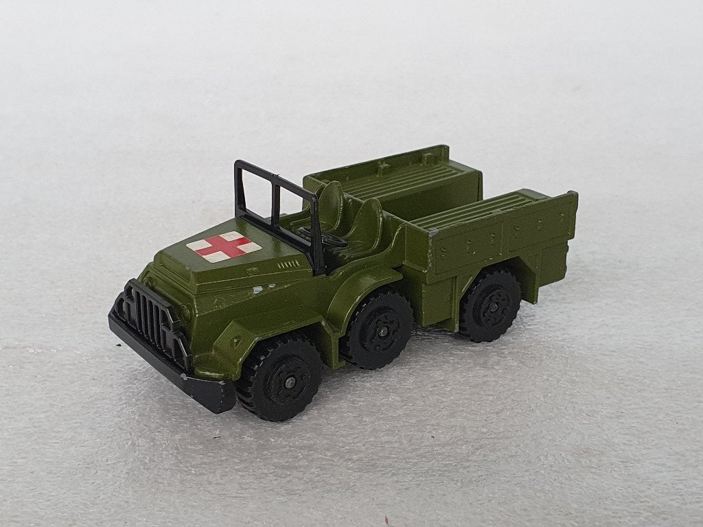Matchbox - Battle Kings: DAF Ambulance (K-112), Ophalen of Verzenden, Gebruikt, Overige typen