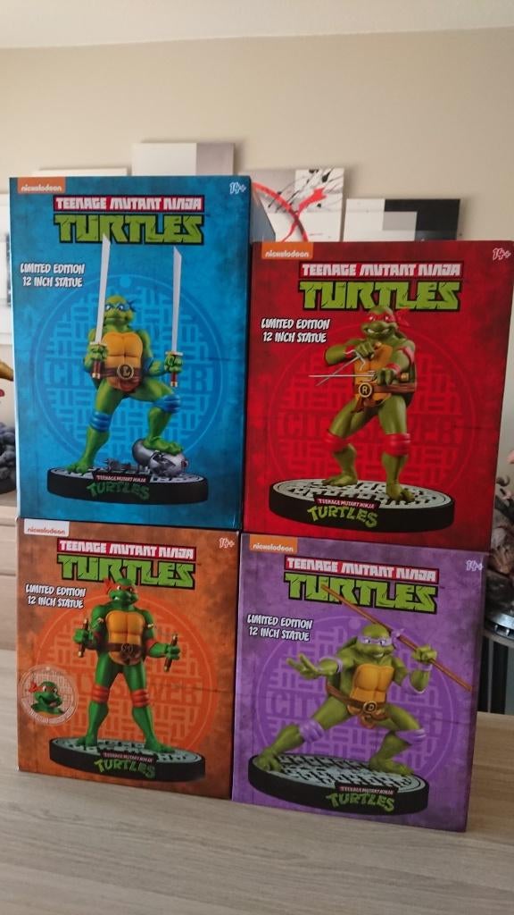 TMNT Teenage Mutant Ninja Tortues Ikon Collectibles, Ophalen, Zo goed als nieuw