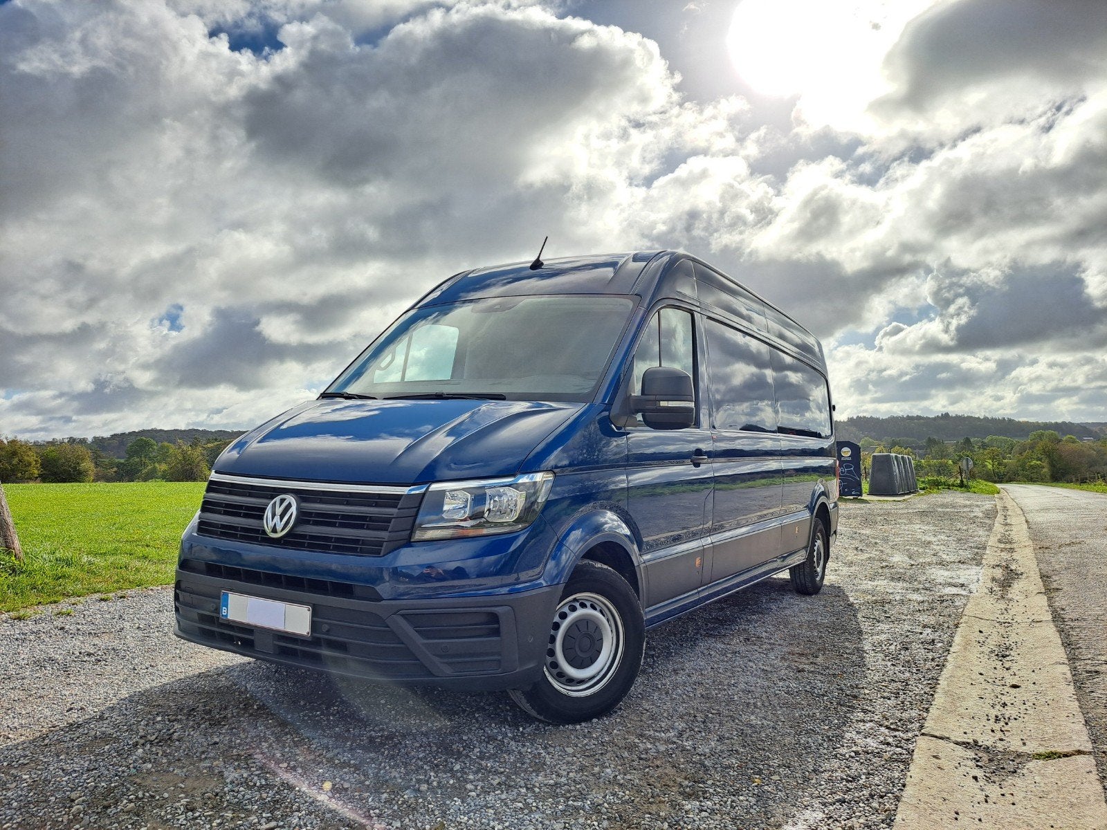 Volkswagen Crafter L4H3, Auto's, Euro 6, 4 cilinders, Leder en Stof, 206 g/km