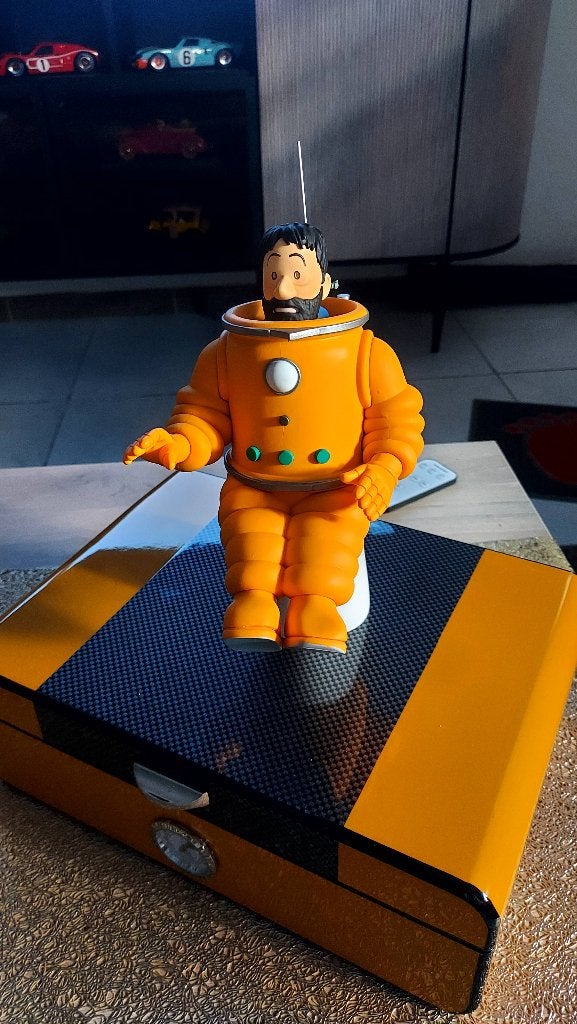 Figurine tintin  haddock objectif  lune, Enlèvement ou Envoi, Tintin
